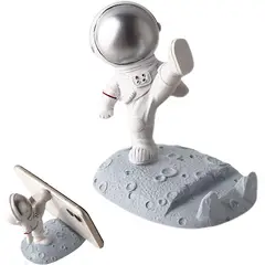 GENERICO - SOPORTE PARA TELÉFONO CELULAR MODELO ASTRONAUTA 3D
