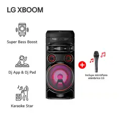 LG - TORRE DE SONIDO LG XBOOM RNC7 MULTI-BLUETOOTH KARAOKE STAR