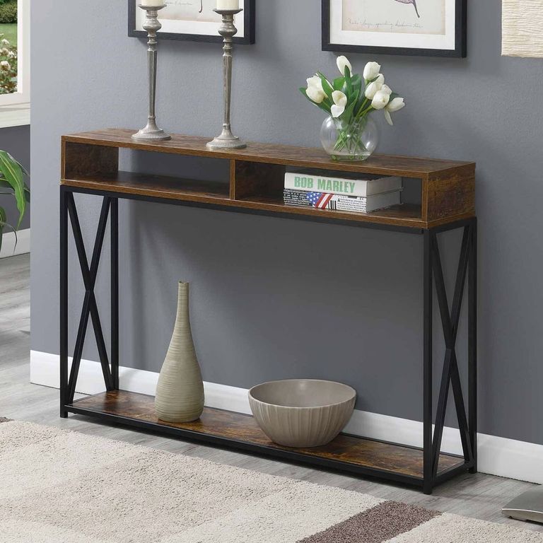 Consola Recibidor Industrial Berilio Caramelo Coricha Home