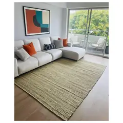 GENERICO - Alfombra Yute Sakanda IC-17797 Verde 280 x 365 cm