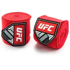 UFC - Vendas de Boxeo Rojo - 4.5 metros - 100% Algodon