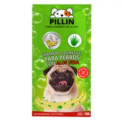 PILLIN - Shampoo con Aloe Vera Cosmético para Perro 5 Uni Plop