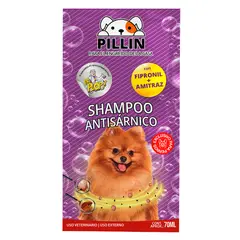 PILLIN - Shampoo Antisárnico para Perro 5 Uni Plop