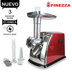 FINEZZA - Moledor Eléctrico FZ-104MC-R 1800W