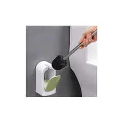 WELL BEING - Escobilla de Inodoro con Soporte Limpieza Elegante y Eficiente