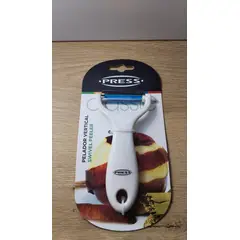 PRESS - PELADOR DE VERDURA CON CUCHILA DE ACERO INOXIDABE Y ERGONOMICO