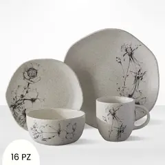 CORONA - Juego de Vajilla Elea 16 Piezas