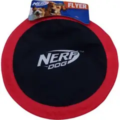 DOGS - Frisbee o Flyer De Tela Para Perro Nerf - Negro