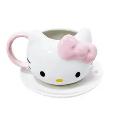 SCOOL - Taza Infantil Hello Kitty 3d Ceramica Rosa - 704164