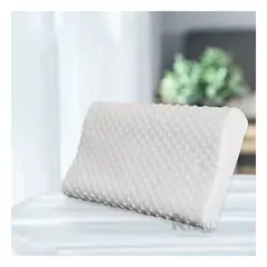 RYBIU IMPORT - Almohadin para Siestas en Blanco Y+Regalo Ligas para Peinar