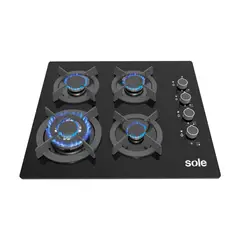 SOLE - Cocina Empotrable 4 Hornillas 60 cm SOLCO068