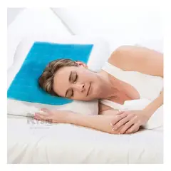 RYBIU IMPORT - Almohada Comoda y Ergonomica Color Blanco Y+Regalo Stickers