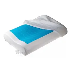RYBIU IMPORT - Cojin Practico y Relajante de Color Blanco Y+Gift Stickers.