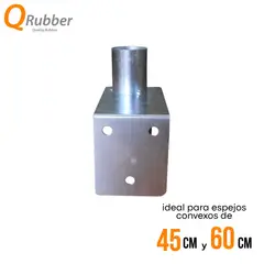 QRUBBER - Conector para espejo de 45cm - 60cm - QRubber