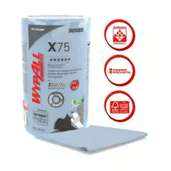 KIMBERLY CLARK - Paño Industrial Wypall X75 Plus