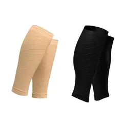 GENERICO - Pack 2 Pares Medias Pantorrilleras Para Deporte Unisex SM