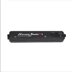 S&T - Máquina de envasado al vacío silenciosa y compacta MH001 - Negro