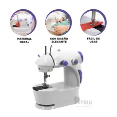 GENERICO - Aparato Util para Coser Movil Blanco Y+Banderitas Adhesivas