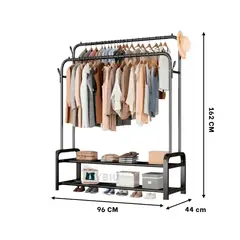 RYBIU IMPORT - Organizador con 2N Inferiores de 40kg Negro Y+Gift Stickers