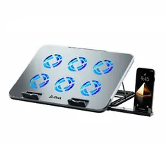 IDOCK - Cooler para Laptop N8 Quantum RGB con 7 Niveles y 6 Ventiladores