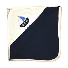 EUBEBE - Manta para bebé de algodón pima Modelo Marinero