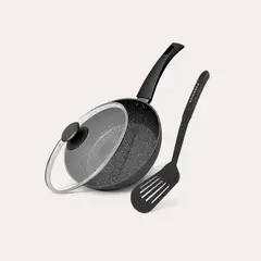 FINEZZA - Sartén Ultragranito de 3 piezas