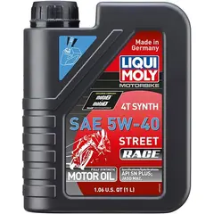 LIQUI MOLY - Aceite Moto 5w40 Motorbike Street Race 4t Liqui Moly 1lt