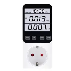 JPSYSTEMS - Medidor potencia vatimetro digital Kwh mide consumo luz socket europa