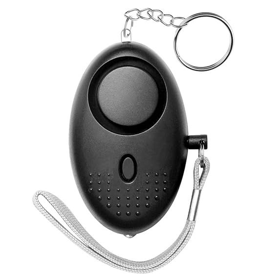 Alarma llavero de Emergencia personal Negro