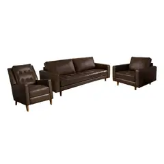 HOGAR & SPACIOS - HYS SALA 3 1 1 BALDER MARRON