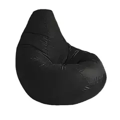 HOGAR & SPACIOS - HYS PUFF PERA NEGRO NEGRO CONTIHOGAR