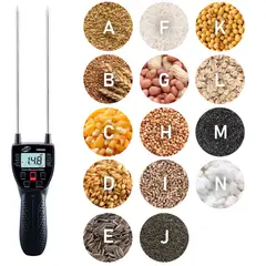 BENETECH - Medidor de Humedad de Granos con Sonda de 90cm - GM650C
