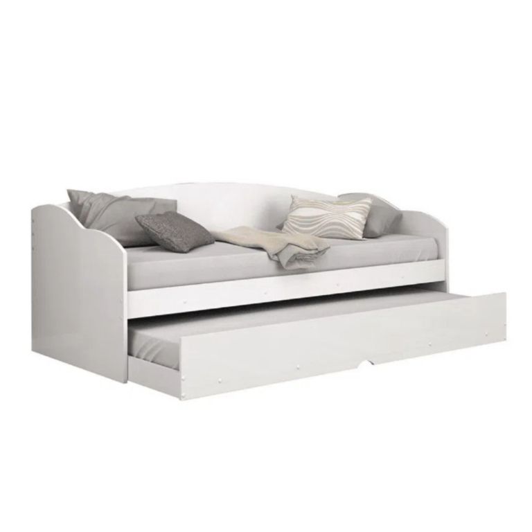 HYS DORMITORIO 2 PLZ CON CAMA NIDO MASIL BLANCO