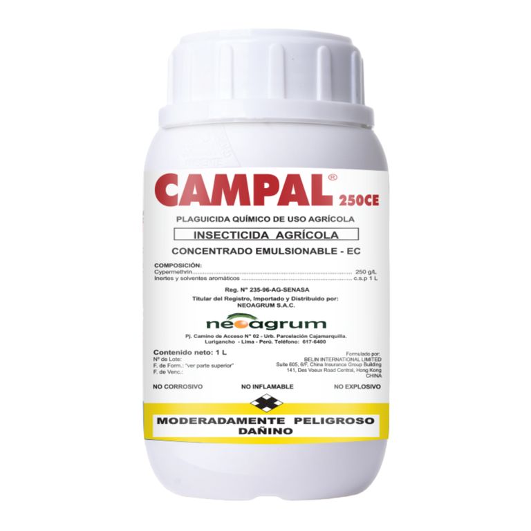 CAMPAL 250CE 250mL INSECTICIDA AGRÍCOLA