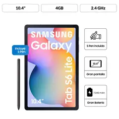SAMSUNG - Tablet S6 LITE SM-P620 10.4" 4GB RAM / 128GB Modelo 2024
