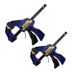 IRWIN - Set 2 Prensas De Barra Quick-grip De 6 15cm 1964717