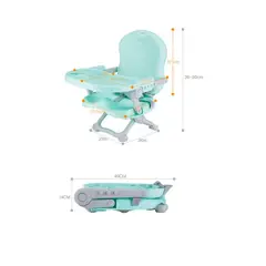 GENERICO - SILLA PLEGABLE verde agua