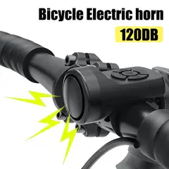 GENERICO - Bocina / alarma electronica recargable bicicleta - 120 dB
