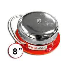 OPALUX - TIMBRE Campana Industrial 8 Pulgadas - 220VAC -