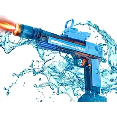 GENERICO - Juguete Pistola de Agua Eléctrica Automática y Manual