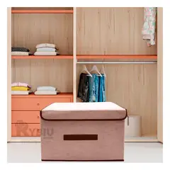 GENERICO - Organizador Estetico de 36x24x23 Beige Y+Gift MiniAgenda