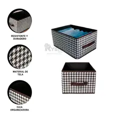 GENERICO - Caja Multiusos en 47x28x20 de Color Marron Y+Papel de Regalo