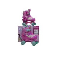 BARBIE - PATIN 4 RUEDAS TALLA S
