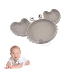 RYBIU IMPORT - Plato para Food Ergonomico en Plomo Y+Papel de Regalo