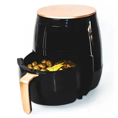 GENERICO - Freidora de aire 6 Litros antiadherente apagado aumentico