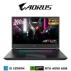 GIGABYTE - LAPTOP AORUS 15 9MF I5 12500H RAM 8GB SSD 512GB 15.6" FHD 360HZ RTX 4050 6GB + MOCHILA
