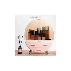 GENERICO - Organizador de maquillaje ovalado mediano