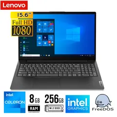 LENOVO - Laptop V15 G6 ITN Intel Celeron N100 Ram 8Gb SSD 256Gb 15.6 FHD TN FreeDos