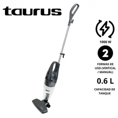 TAURUS - Aspiradora escoba TVC-1000G 1000W fuerza de succión de ≥15Kpa
