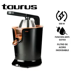 TAURUS - Exprimidor con Palanca CITRUS 600 LEGEND Motor AC 600 W